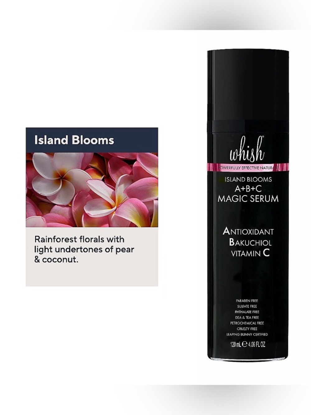 Whish A+B+C Magic Serum - 1 Island Blooms 4.06oz